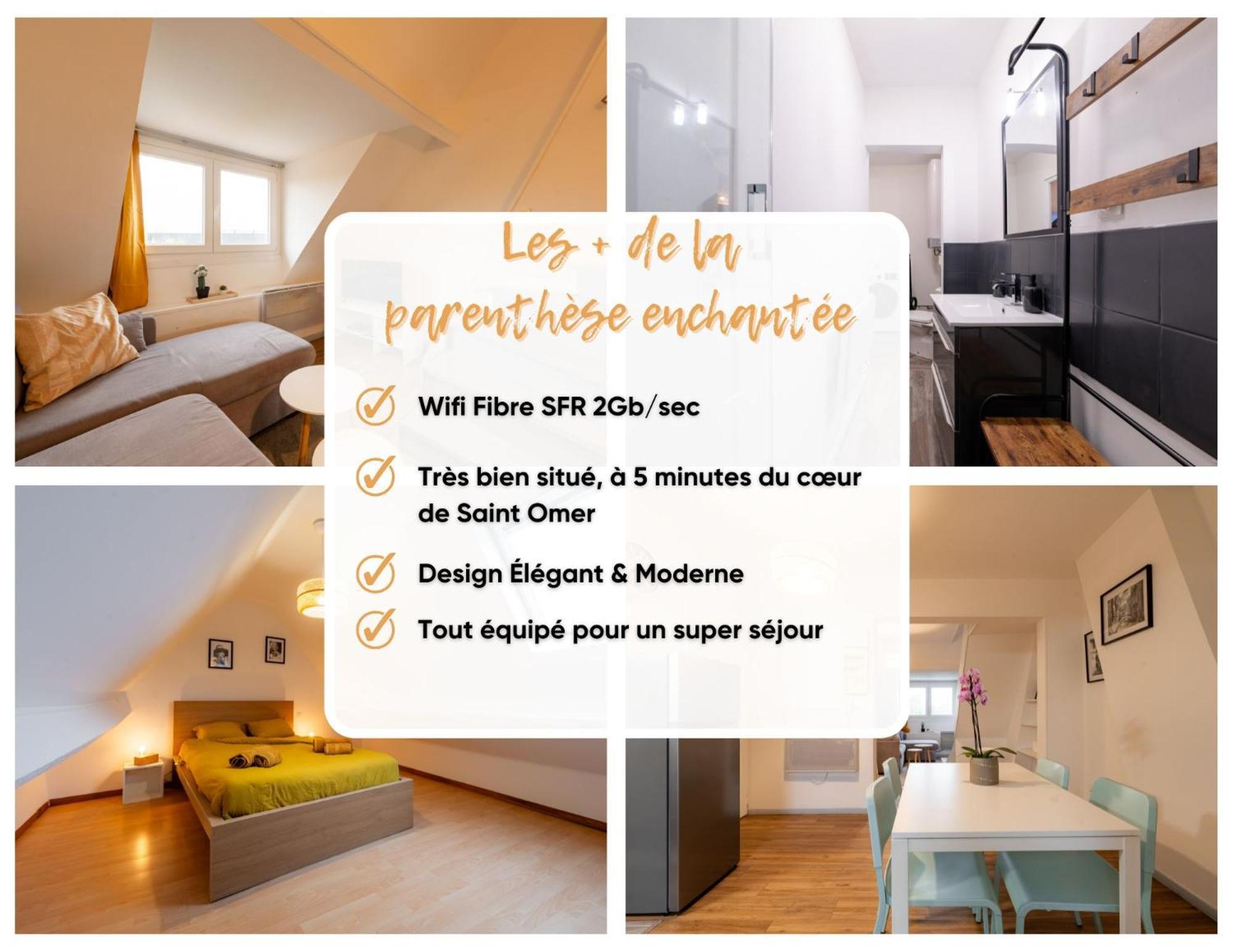 Duplex La Parenthese Enchantee Saint-Omer  Exterior foto
